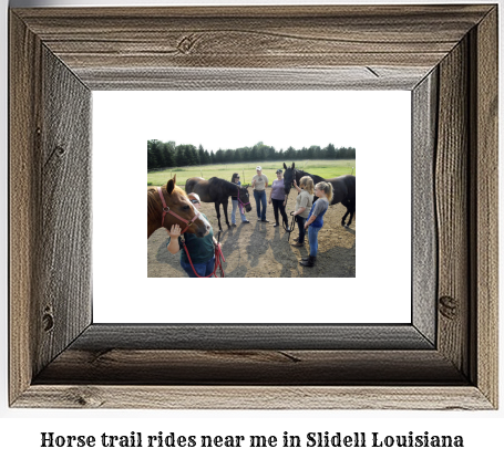 horse trail rides near me in Slidell, Louisiana